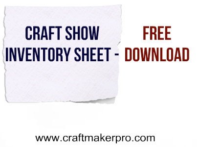 craft show application template