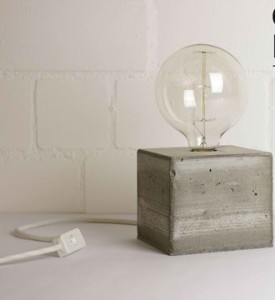 DIY Concrete Lamp (2)