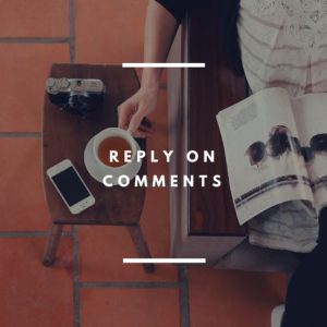 12 Reply On Comments