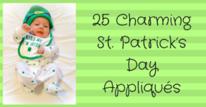 25 Charming St. Patrick’s Day Appliqués